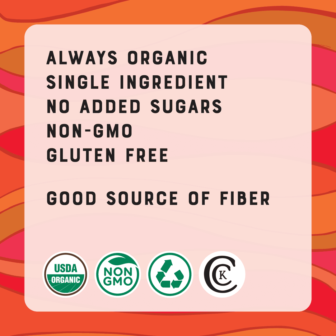 EW (6 pack) - Apples Certified Organic 4oz Bags