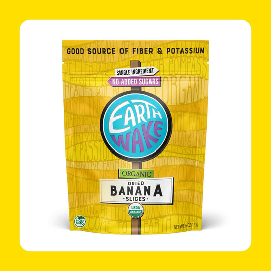 EW (6 pack) - Bananas Certified Organic 6oz bags