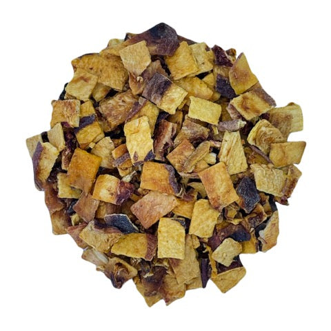 Peaches Yellow 3-8" Diced Certified Organic 12 Lb Box