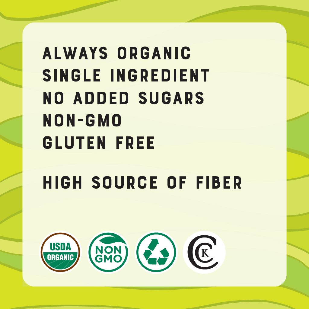 EW (6 pack) - Pears Certified Organic 5oz Bags