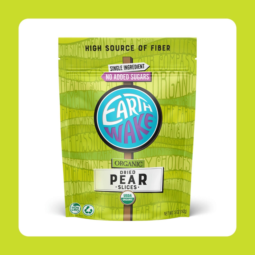 EW (6 pack) - Pears Certified Organic 5oz Bags