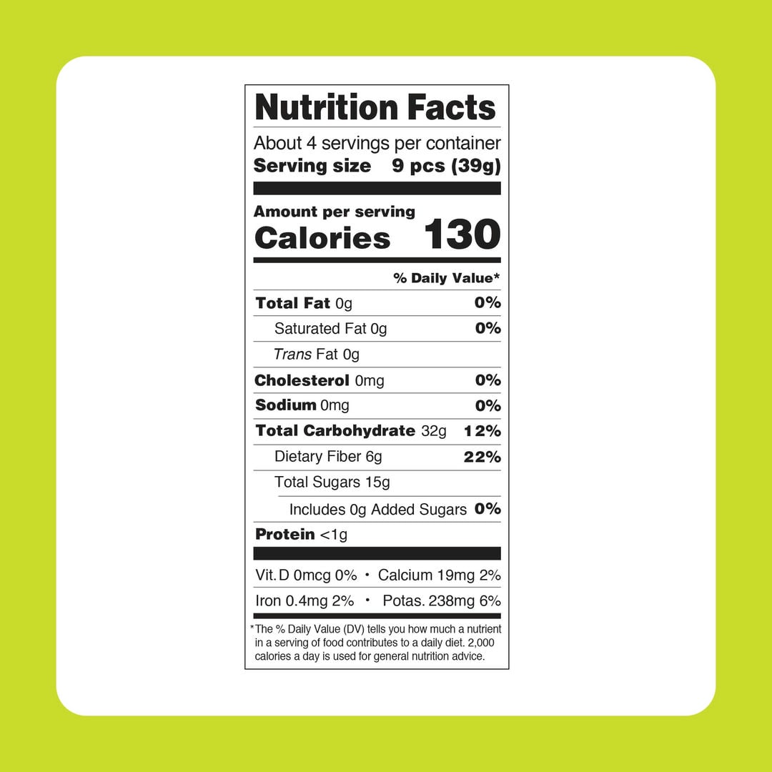 EW (6 pack) - Pears Certified Organic 5oz Bags