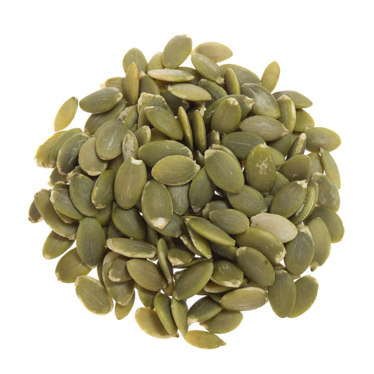 Pepitas (No Shell Pumpkin Seeds) Certified Organic 27.50 Lb Box